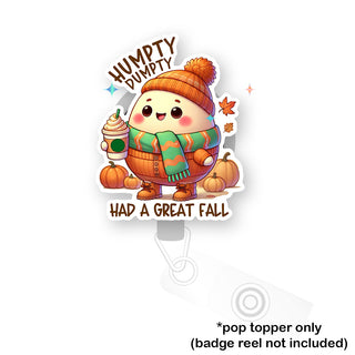 Humpty's Great Fall Pop Topper