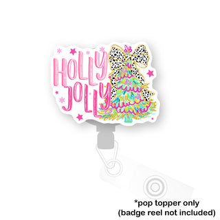 Holly Jolly Christmas Pop Topper