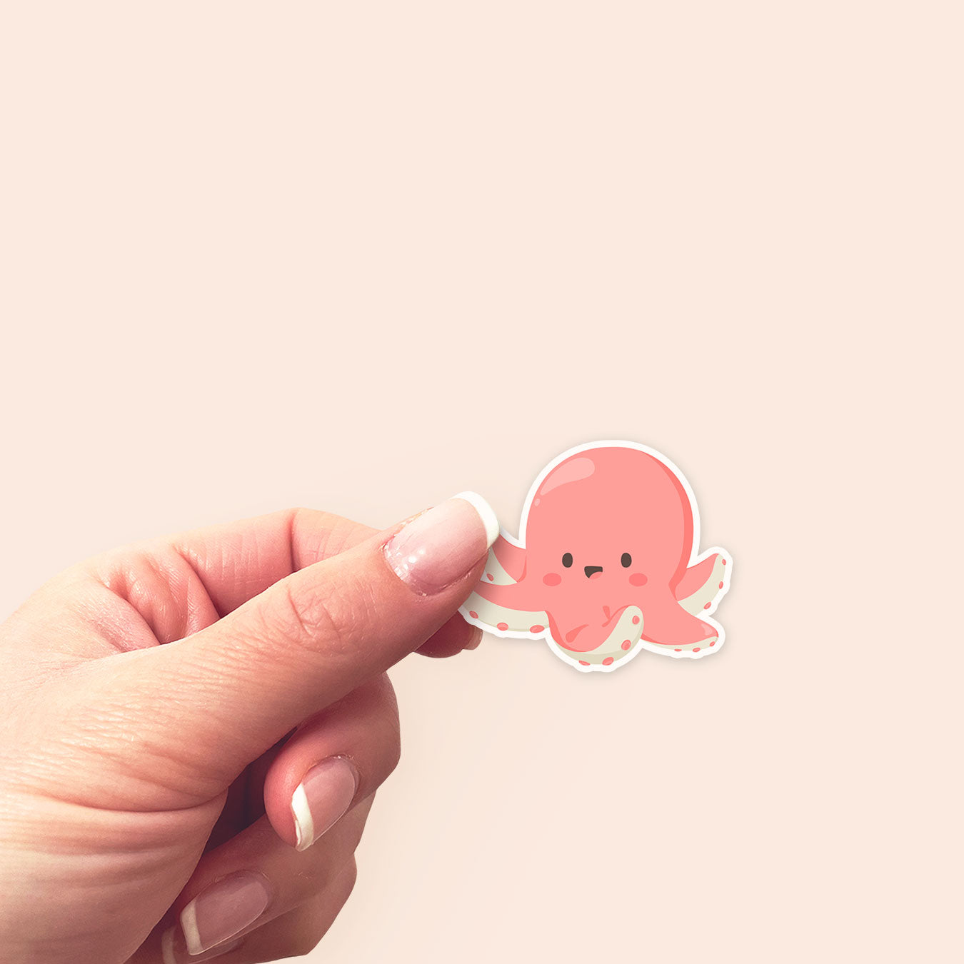 Cuddly Octopus Sticker - - Topperswap