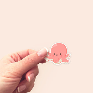 Cuddly Octopus Sticker
