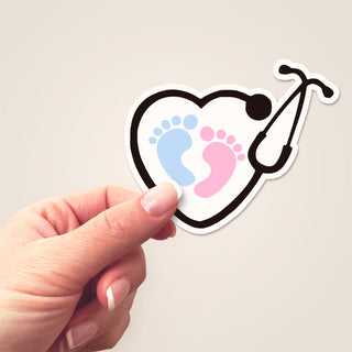 NICU Baby Feet Sticker