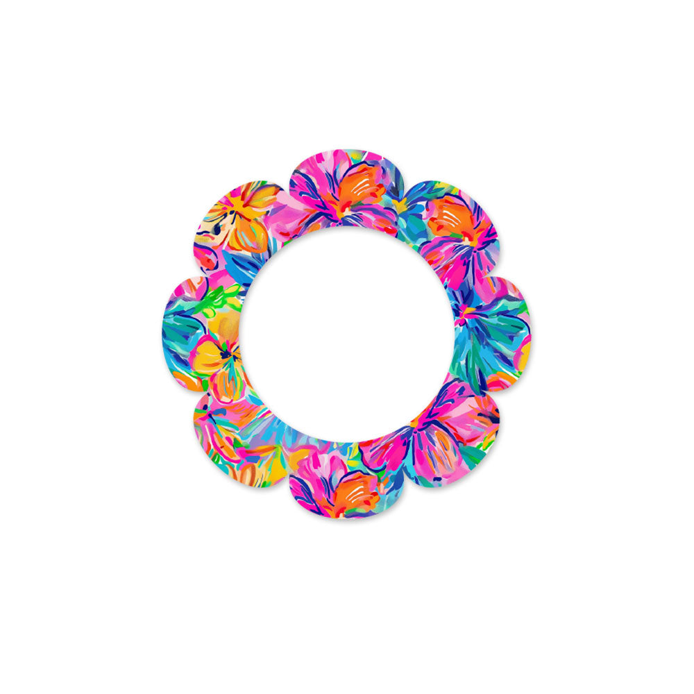 Hot Pink Floral Radiance Swapper - - Topperswap