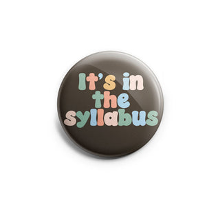 Syllabus Reminder Topper