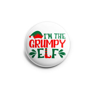 I'm The Grumpy Elf Topper