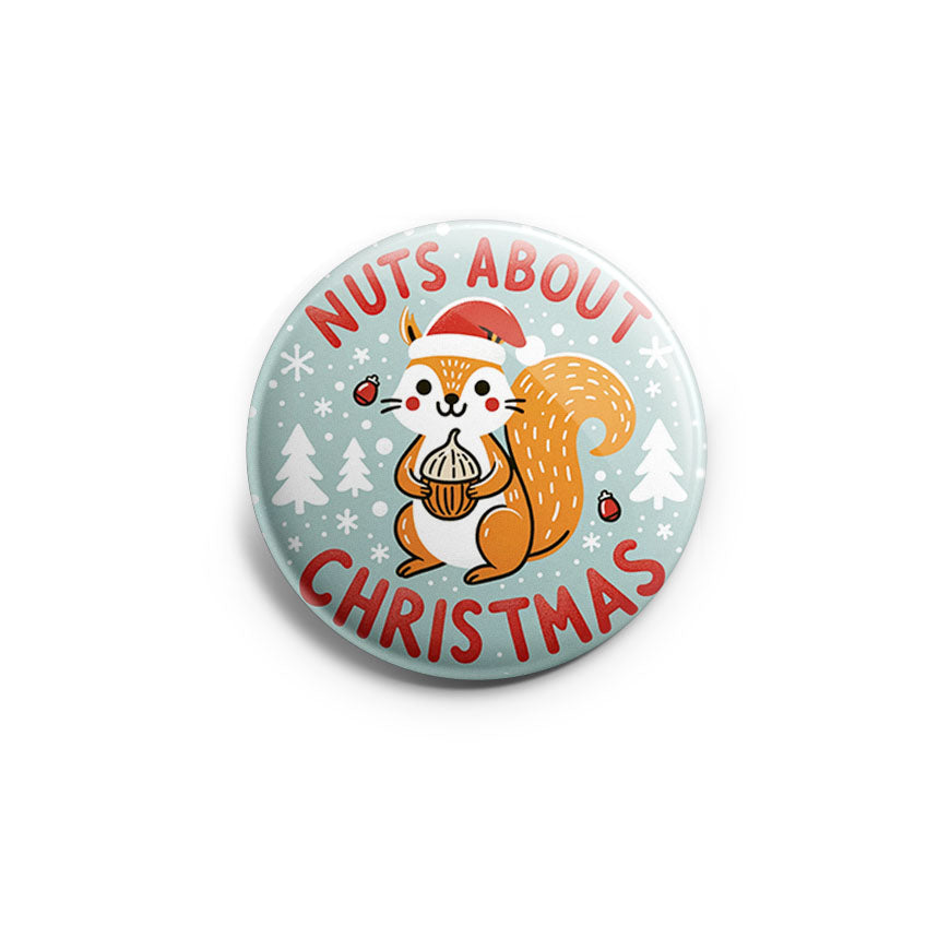 Nuts About Christmas Squirrel Topper - Classic Shine - Topperswap