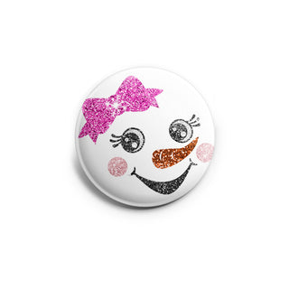 Snowgirl's Sparkling Smile Topper
