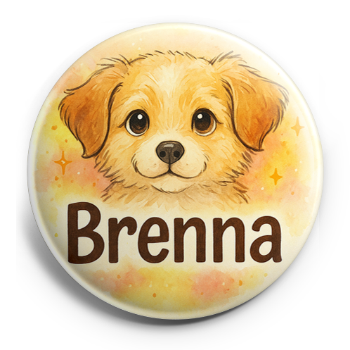 Custom Design – A personalized design prominently featuring the name "Brenna… - Topper (Regular) - Topperswap