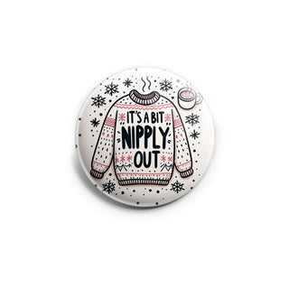 Nipply Out Ugly Sweater Topper