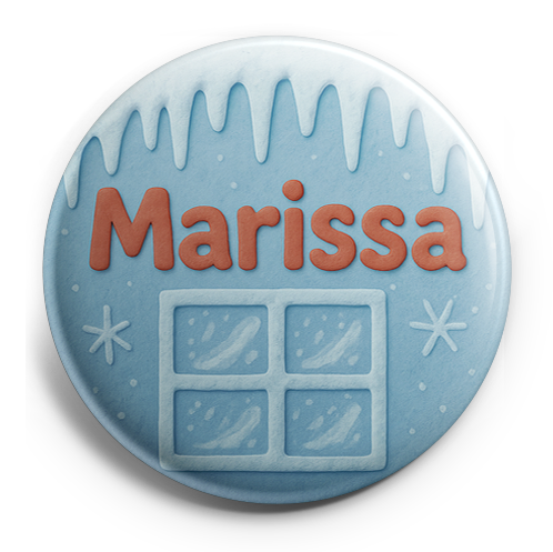 Custom Design – A personalized design prominently featuring the name "Mariss… - Topper