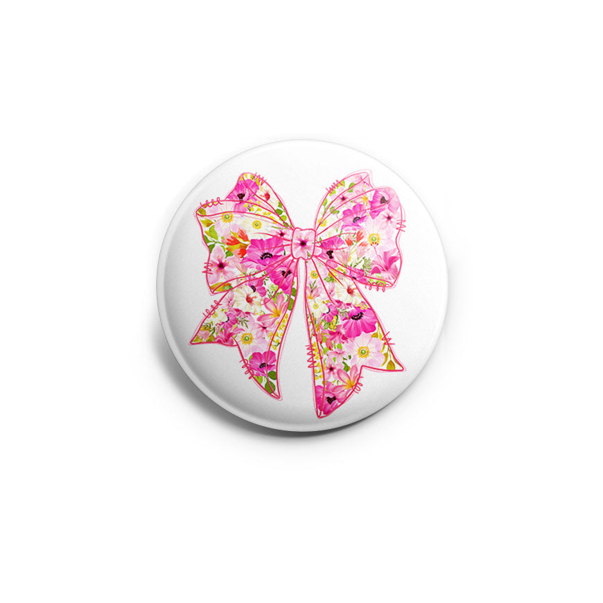 Spring Floral Bow Topper - Classic Shine - Topperswap