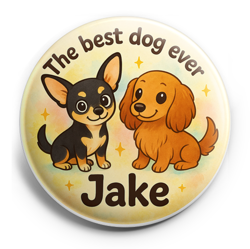 Custom Design – The best dog ever - Topper
