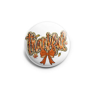 Thankful Leopard Bow Topper
