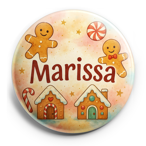 Custom Design – A personalized design prominently featuring the name "Mariss… - Topper