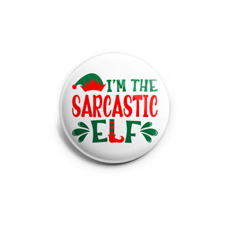 I'm The Sarcastic Elf Topper
