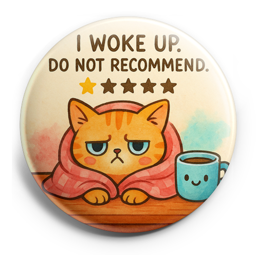 Custom Design – A bad morning cat feet on desk bundled in a blanket with cof… - - Topperswap