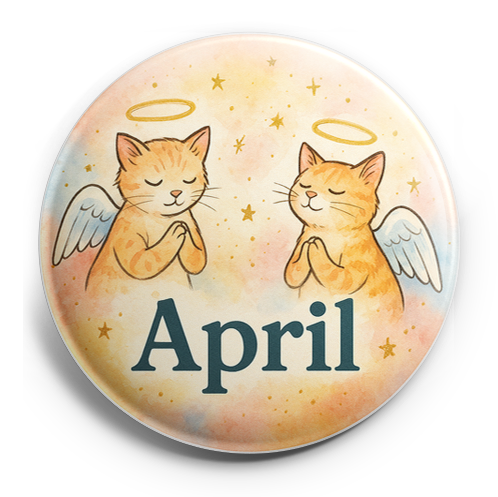 Custom Design – A personalized design prominently featuring the name "April"… - Topper