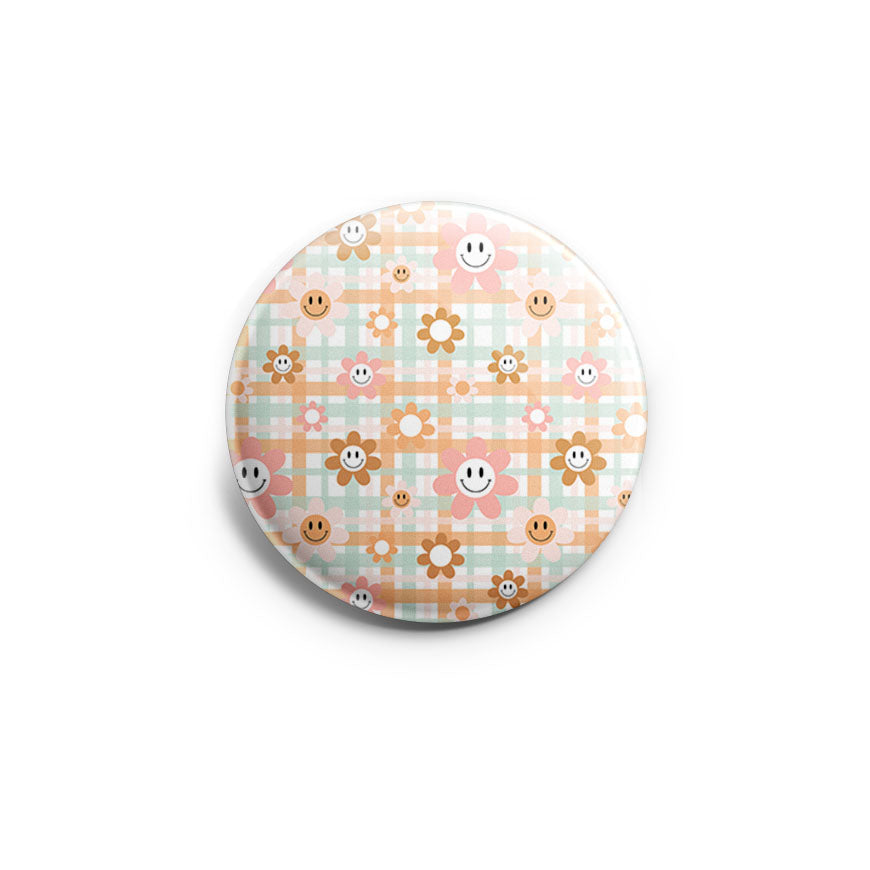 Smiley Flannel Florals Topper - - Topperswap