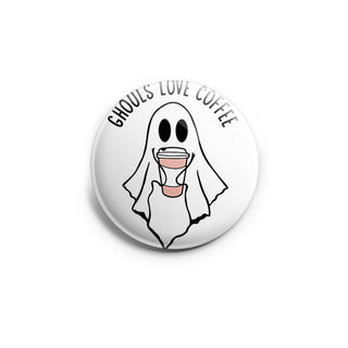 Ghouls Love Coffee Pink Latte Topper
