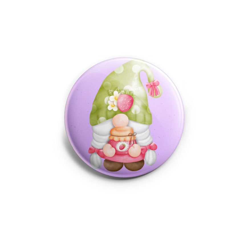 Sweet Strawberry Jam Gnome Topper - - Topperswap