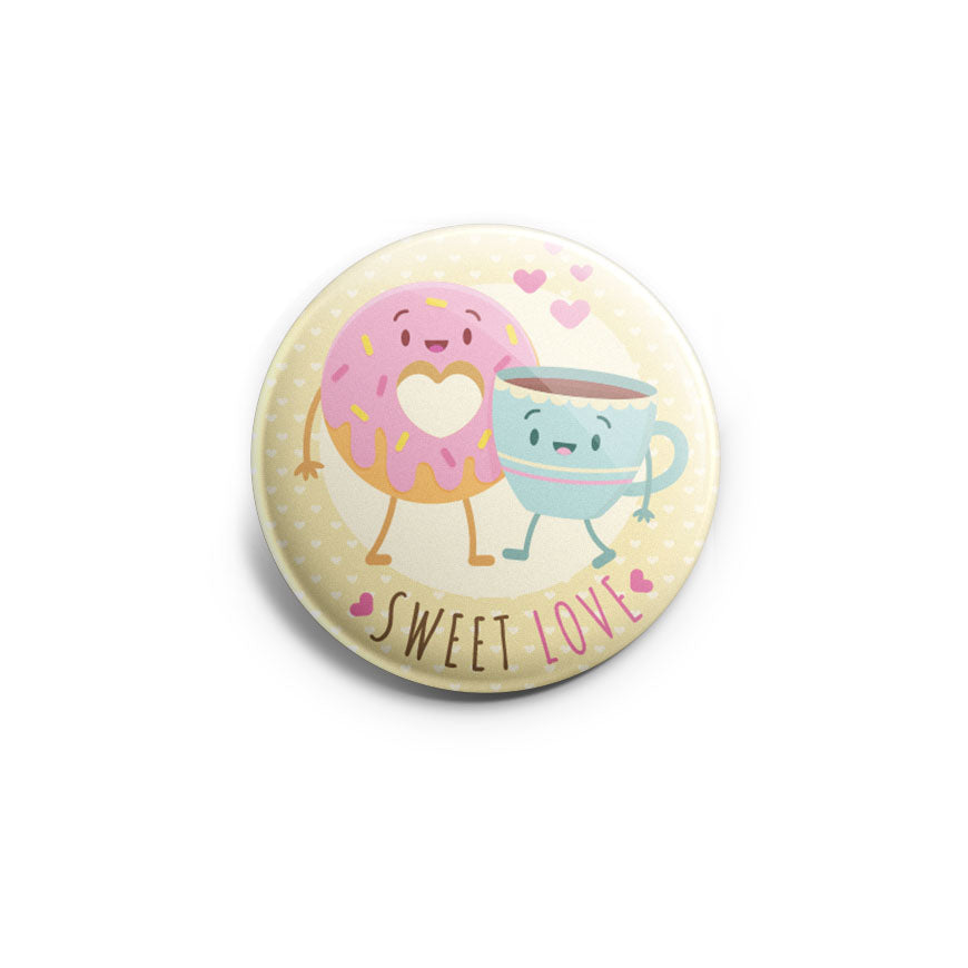 Sweet Love - Coffee & Donut Topper - - Topperswap