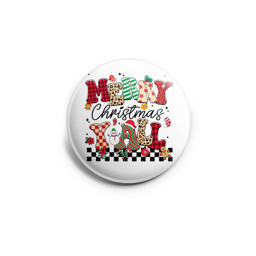 Merry Christmas Y'all - Festive Topper - - Topperswap