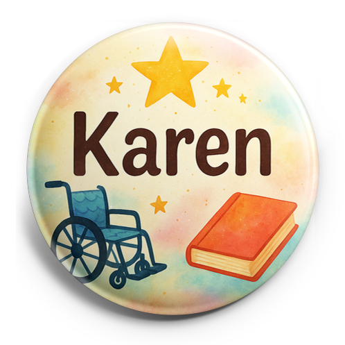 Custom Design – A personalized design celebrating students with disabilities… - Topper