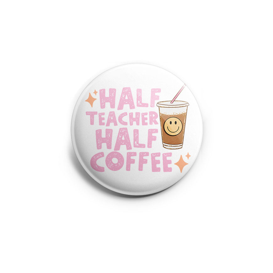 Half and Half Teacher Topper - - Topperswap