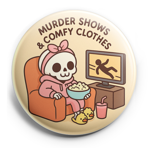 Custom Design – A cute cartoon skeleton relaxing in a cozy armchair, wearing… - - Topperswap