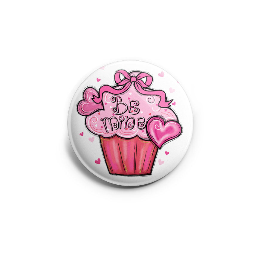 Be Mine Cupcake Topper - Classic Shine - Topperswap
