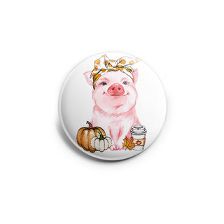 Pumpkin Pig Topper