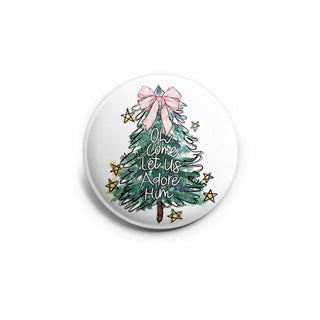 Oh Come Let Us Adore Him - Christmas Tree Topper