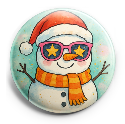 Custom Design – A whimsical watercolor and ink illustration of a cheerful sn… - - Topperswap