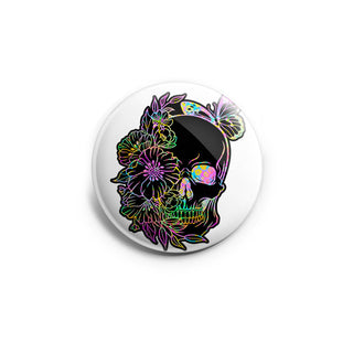 Floral Skull X-Ray Radiologist Topper