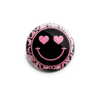 Glittery Smiley XOXO Topper