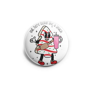 Snack-Ready Christmas Cake Topper