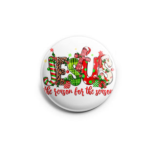 Vibrant Jesus Christmas Topper