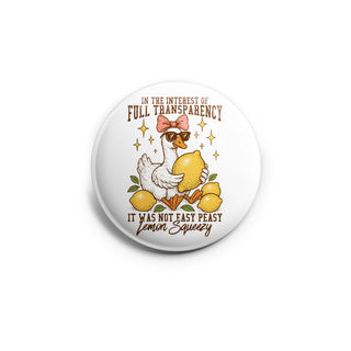 Easy Peasy Lemon Squeezy Goose Topper