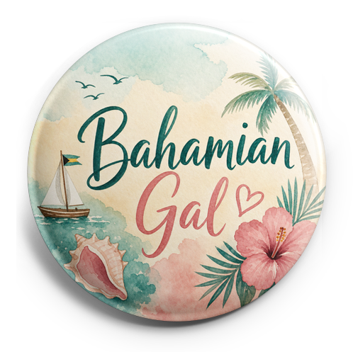 Custom Design – Bahamian Gal - Topper (Regular) - Topperswap