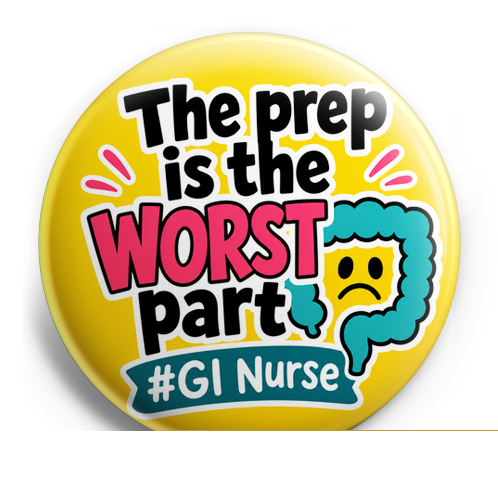 The prep is the worst part
#GI Nurse