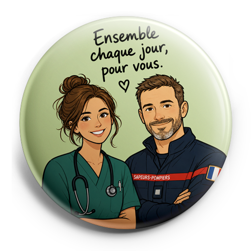 Light green background. Nurse in green scrubs. Female Nurse… – Topper