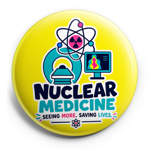 Custom Design – Intricate nuclear medicine imaging theme - Topper (Regular) - Topperswap