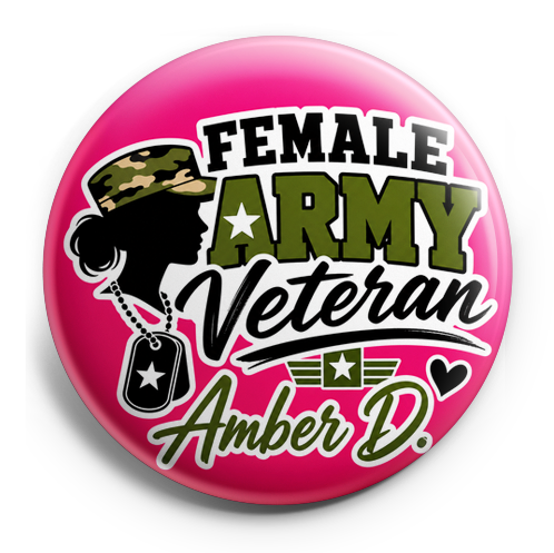 Female Army veteran and name Amber D. – Topper