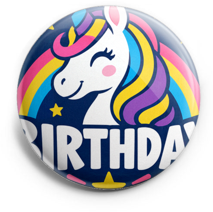 Unicorn, birthday
– Topper