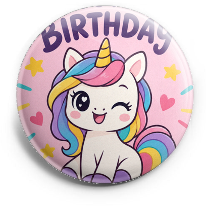 It's my birthday, unicorn – Topper