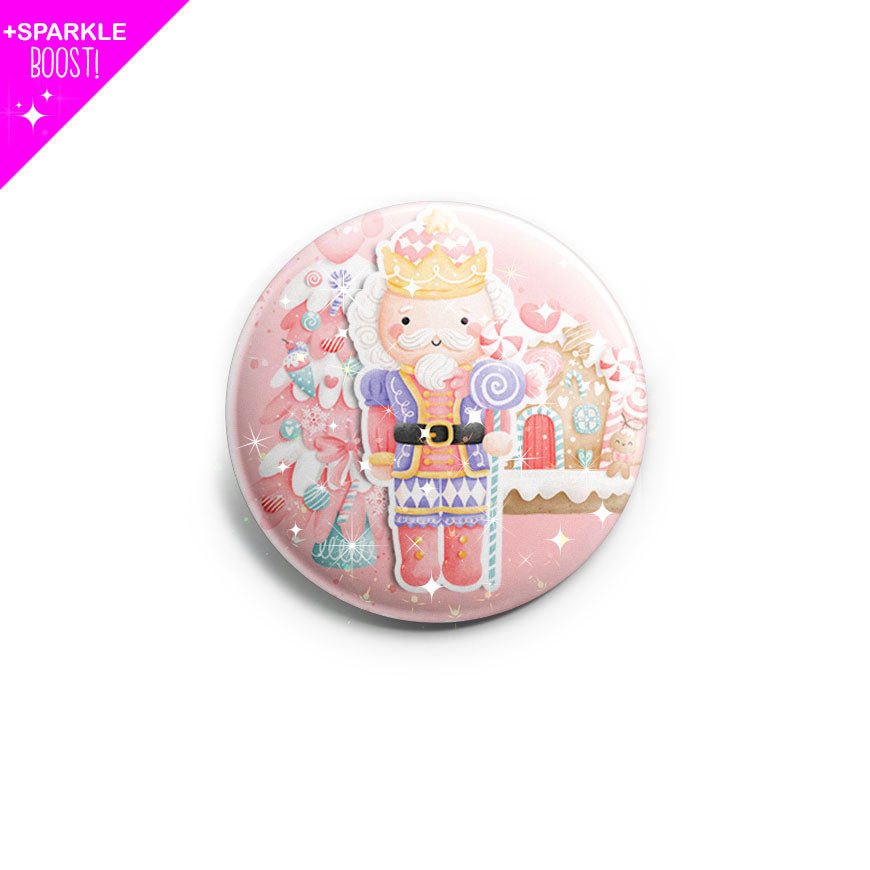Pastel Palace Nutcracker with Brilliant Sparkle Boost Topper - Default Title - Topperswap
