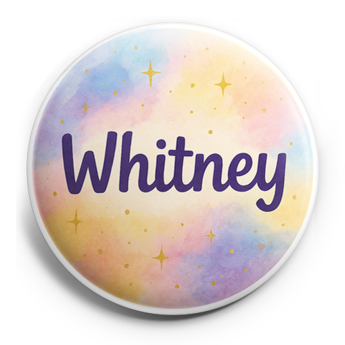Custom Design – Cna Include the exact name "Whitney" prominently in the artw… - Topper