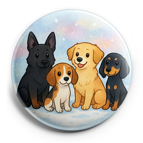 Custom Design – My pets sitting in snow - Topper