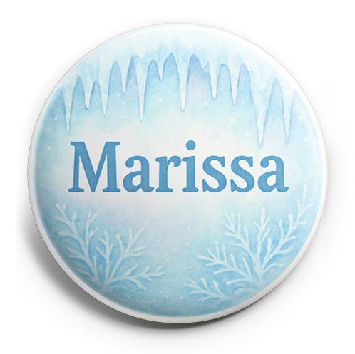 Custom Design – A personalized design prominently featuring the name "Mariss… - Topper