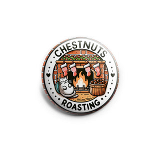 Cozy Chestnuts Cat Topper