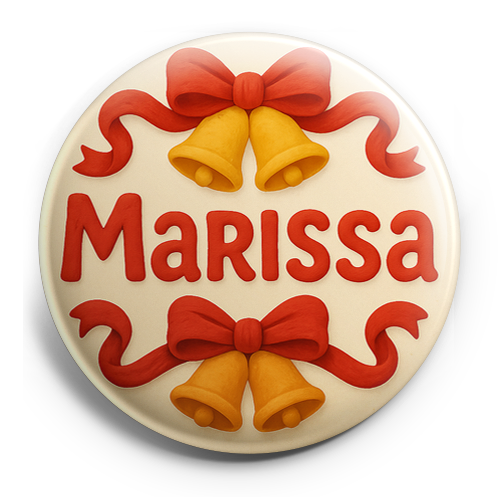 Custom Design – A personalized design prominently featuring the name "Mariss… - Topper
